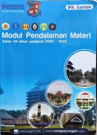 Modul pendalaman materi ipa saintek kelas xii tahun 2022-2023