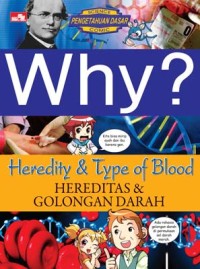 Why? : heredity & type of blood = hereditas & golongan darah
