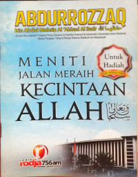 Image of Meniti jalan meraih kecintaan allah