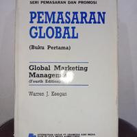 Image of Pemasaran global (buku pertama)