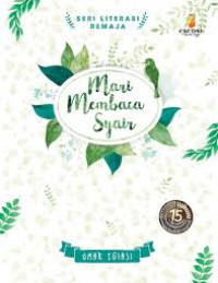 Image of Seri literasi remaja : mari membawa syair